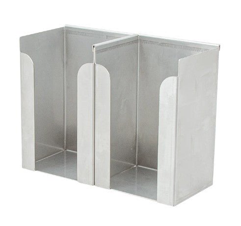 Bakjeshouder RVS - 180x245x10mm - Zilver - Van Erkel Winkelmaterialen