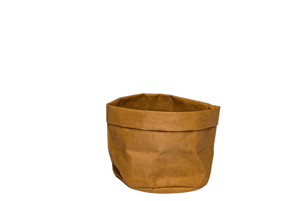 *Broodzak kraftpapier - Ø180x150mm - Bruin - Van Erkel Winkelmaterialen