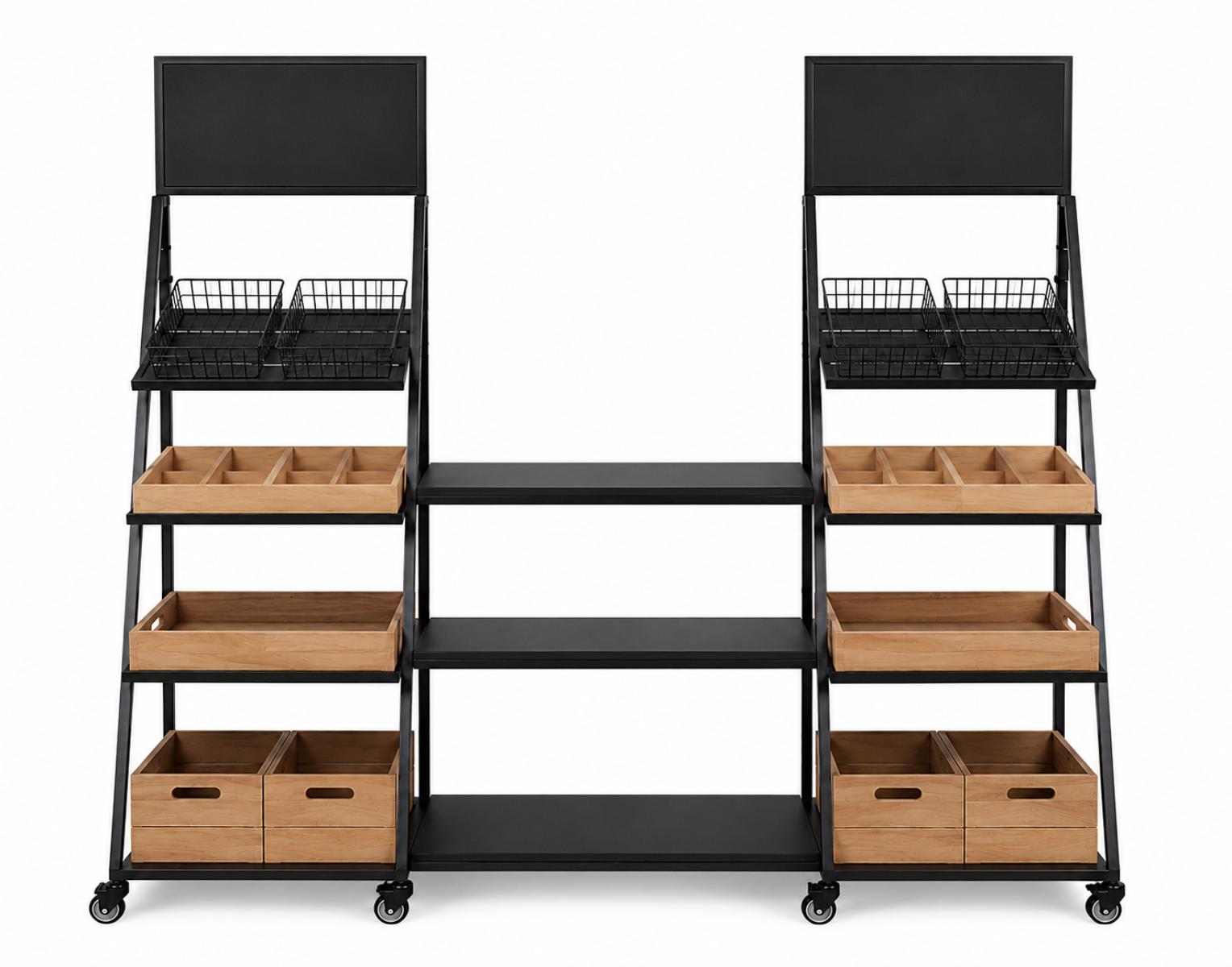 Buffet display kast - Van Erkel Winkelmaterialen