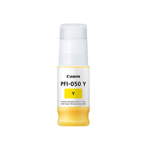 Canon inkt tank PFI-050-Y - Yellow - TC-20/TC-20M/TC-21/TC-21M - Van Erkel Winkelmaterialen