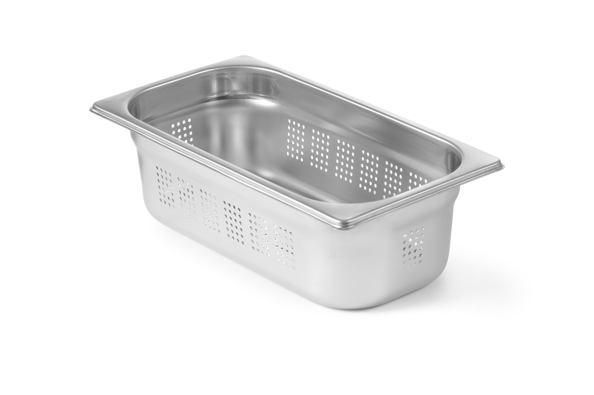 Gastronorm bak RVS (geperforeerd) - GN1/3 325x176mm - 100mm - Van Erkel Winkelmaterialen