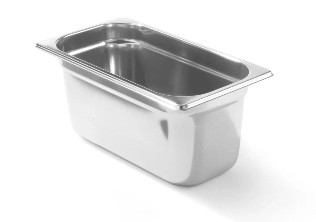 Gastronorm bak RVS 'Profi Line' - GN1/3 325x176mm - 150mm - Van Erkel Winkelmaterialen