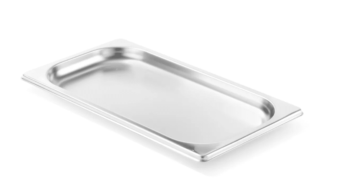 Gastronorm bak RVS 'Profi Line' - GN1/3 325x176mm - 20mm - Van Erkel Winkelmaterialen