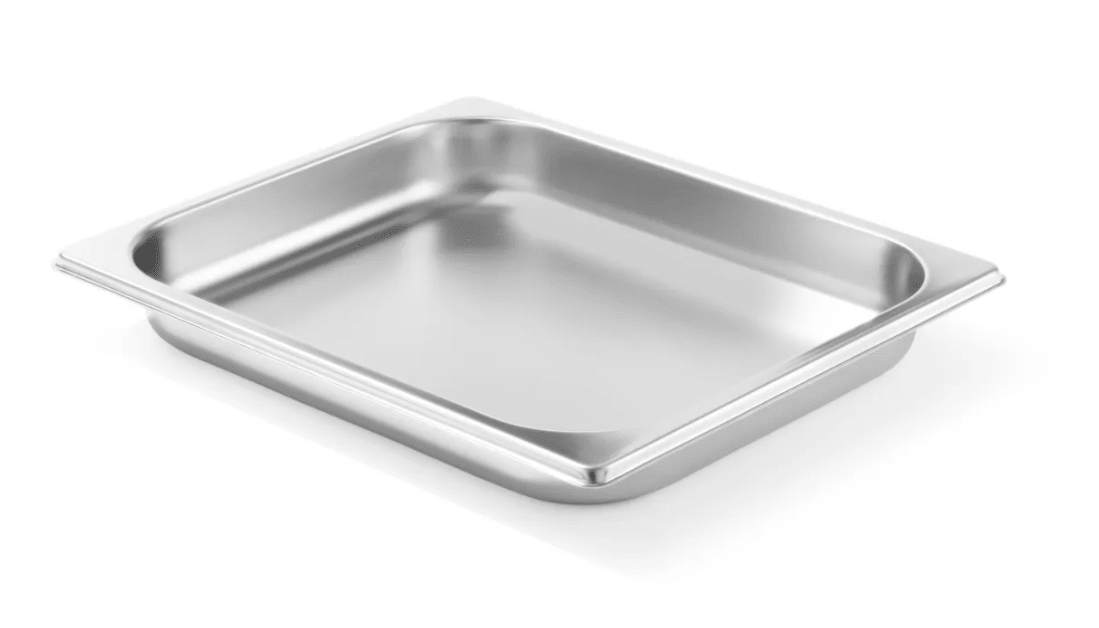 Gastronorm bak RVS 'Profi Line' - GN1/2 325x265mm - 40mm - Van Erkel Winkelmaterialen