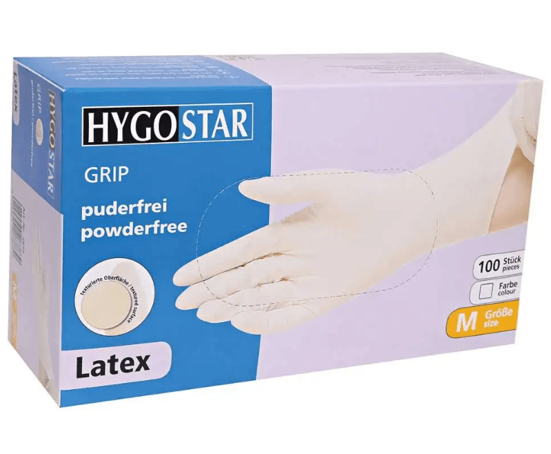 *Handschoenen Latex (poedervrij) - S - Wit - Van Erkel Winkelmaterialen