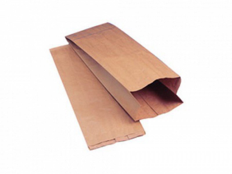 Kraftzakken 1 pond (10kg) - 90x200mm - Bruin - Van Erkel Winkelmaterialen