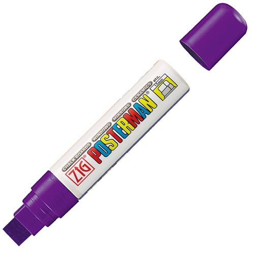 Krijtstift Posterman (PMA-120) - 7-15mm - Krijtstift (watervast) - Van Erkel Winkelmaterialen