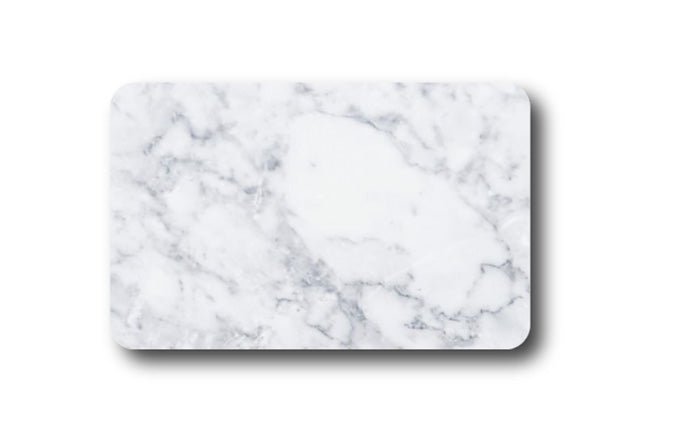 Kunststof kaarten marmerlook (100st) - 85x54mm - Marmer - Van Erkel Winkelmaterialen