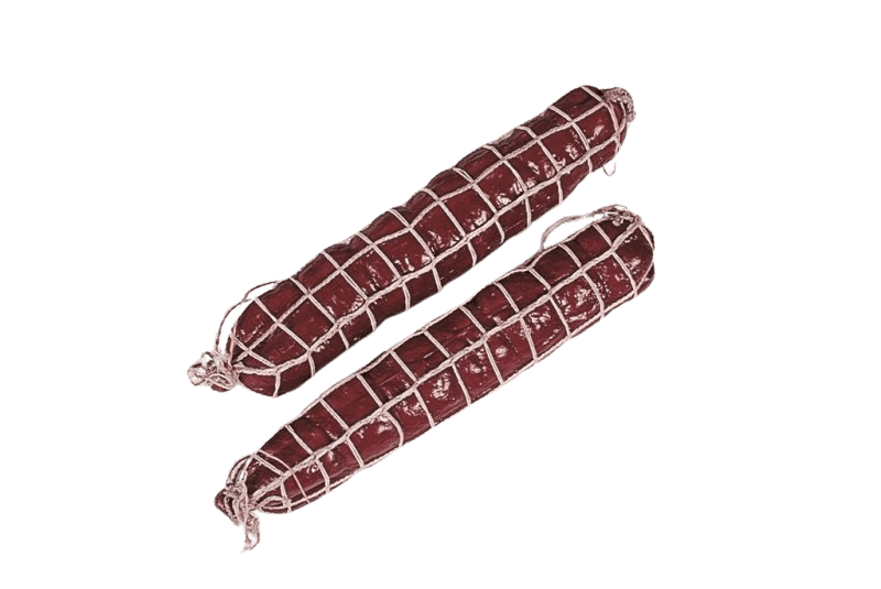 Salami smal (2st) - 50x250mm - Rood - Van Erkel Winkelmaterialen