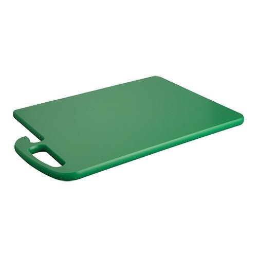 Snijplank met geul en greep HACCP - 450x300x15mm - Groen - Van Erkel Winkelmaterialen