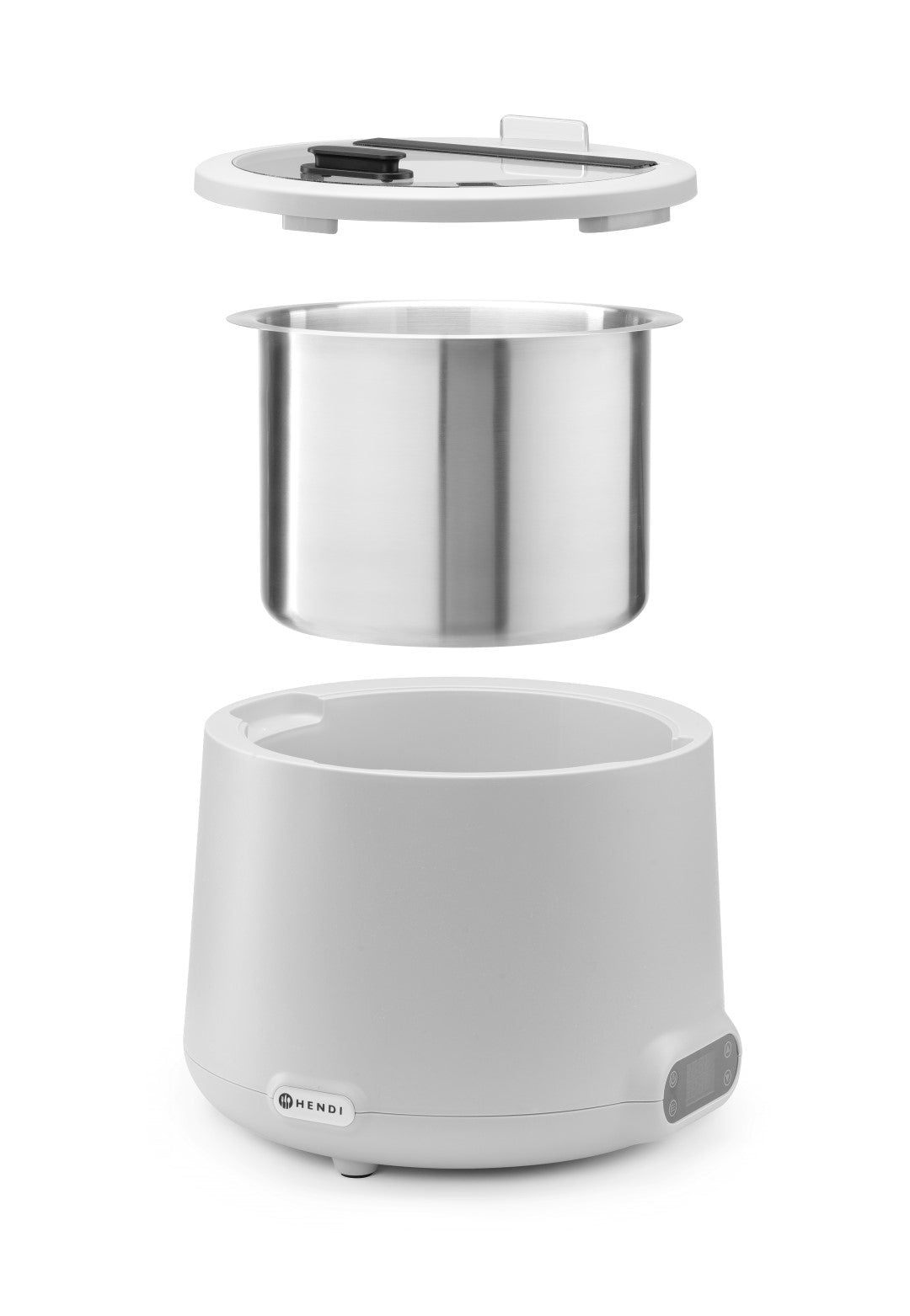 Soepketel UNIQ - Ø365x325mm - Groen - Van Erkel Winkelmaterialen