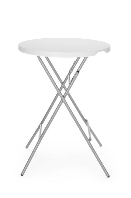 Statafel rond - Ø800x1100mm - Wit - Van Erkel Winkelmaterialen