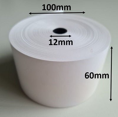 Thermorollen (1st) - 60x100x12mm - Wit - Van Erkel Winkelmaterialen