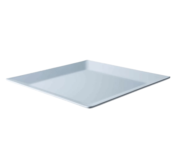 Truyts bord vierkant - 368x368x32mm - Wit - Van Erkel Winkelmaterialen