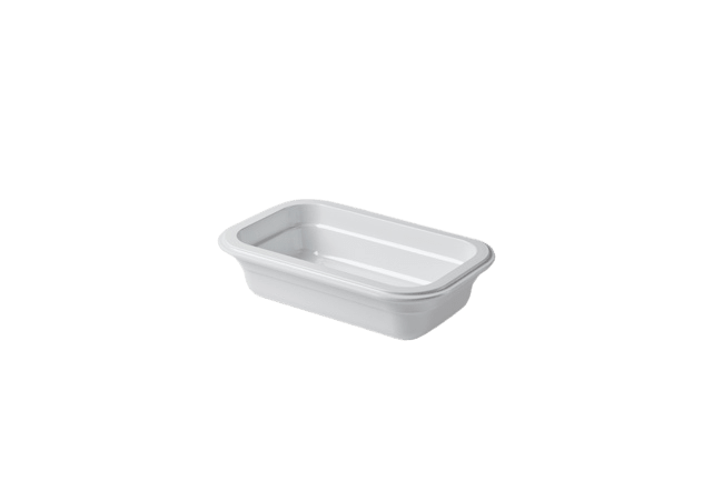 Truyts GN schaal - 265x162x65mm (GN1/4) - Wit - Van Erkel Winkelmaterialen