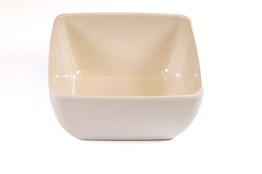 Truyts schaal vierkant beige - 223x223x104mm - Beige - Van Erkel Winkelmaterialen