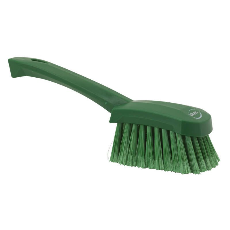 Vikan afwasborstel groot zacht - 270x70x85mm - Groen - Van Erkel Winkelmaterialen