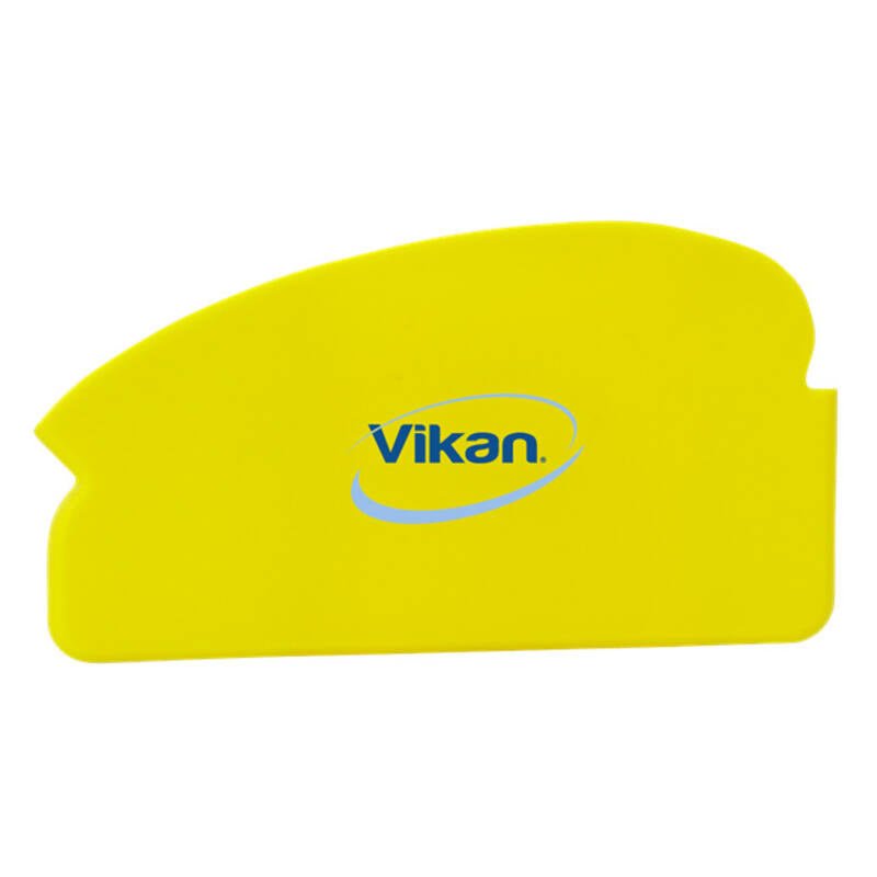 Vikan handschraper - 165x92mm - Geel - Van Erkel Winkelmaterialen