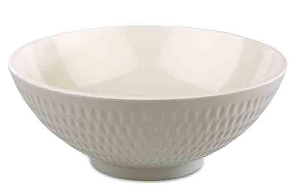 Melamine schaal Asia Plus, grijs/wit, Ø240x95mm, 2.2L