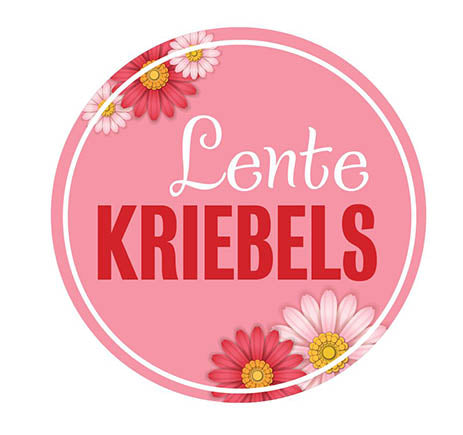 Stickers op rol lente kriebels