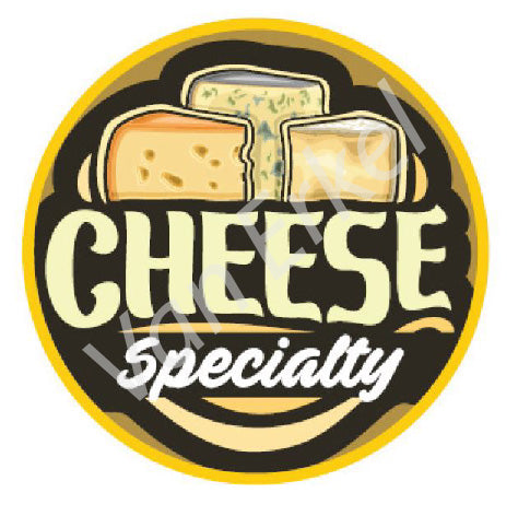 Sticker op rol Cheese