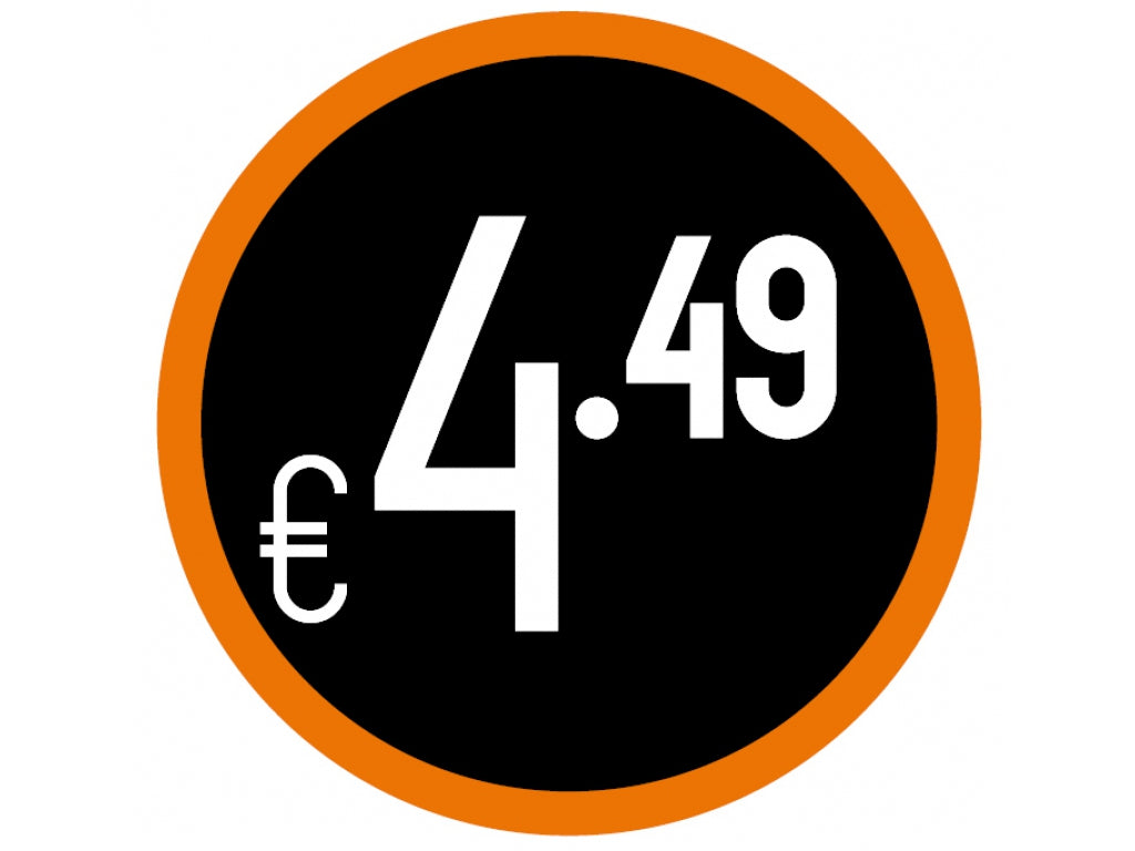Prijs sticker 4.49