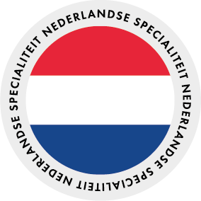 Ronde landen sticker Ø28mm "Nederland"