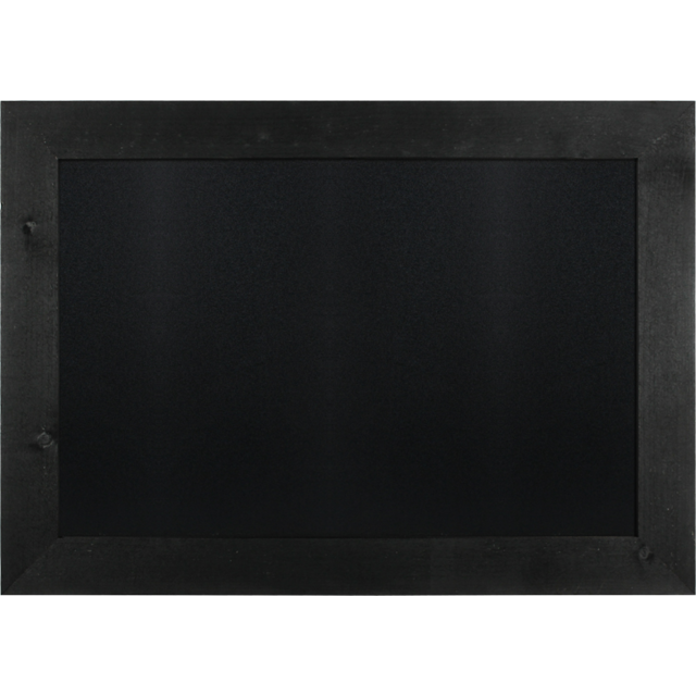Steigerhout krijtbord zwart