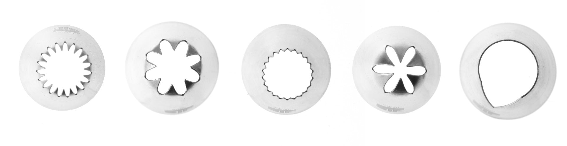 Spuitmondjes met bloemen en blaadjes