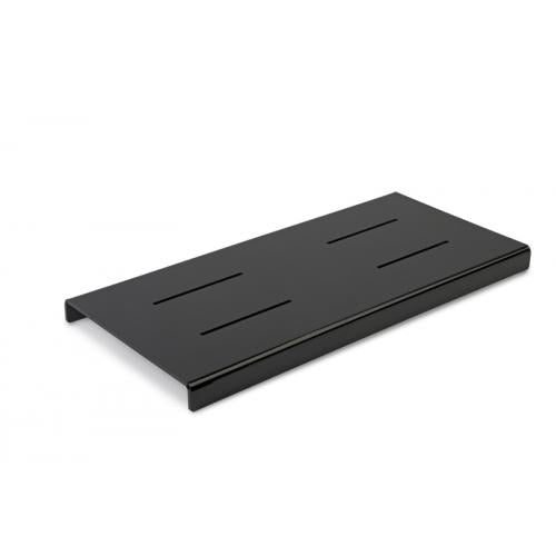 Acrylaat plexiline, podium, 624x280x35mm (LxBxH), zwart glans
