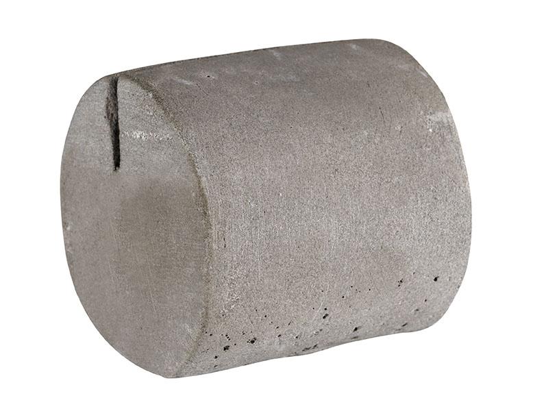 beton kaarthouder grijs