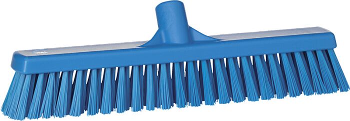 Vikan hygiëne combiveger, hard en zacht, blauw, 410x90x120mm