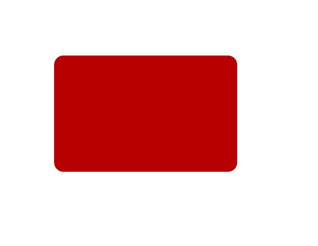 Kunststof kaarten rood mat