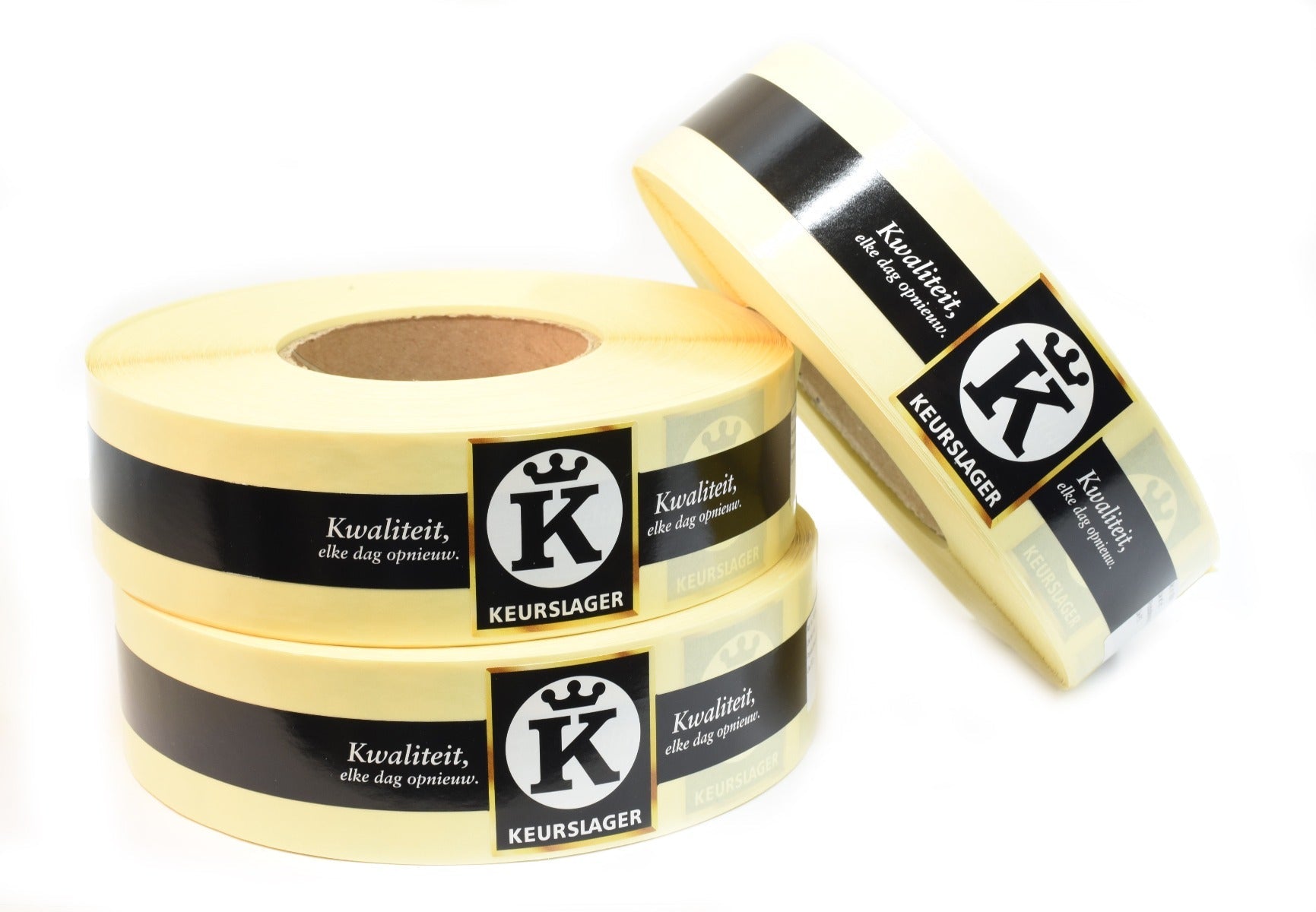 Bandsticker "Keurslager" - 300mm - Zwart - Van Erkel Winkelmaterialen