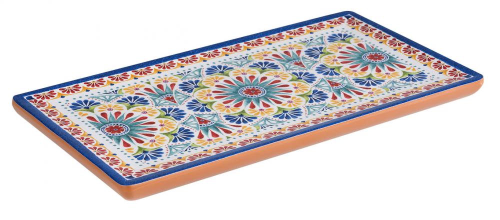 Bord 'Arabesque' - 325x176x20mm (GN1/3) - Verschillende kleuren - Van Erkel Winkelmaterialen