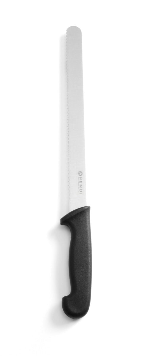 Broodmes Hendi - 380mm - Zwart - Van Erkel Winkelmaterialen