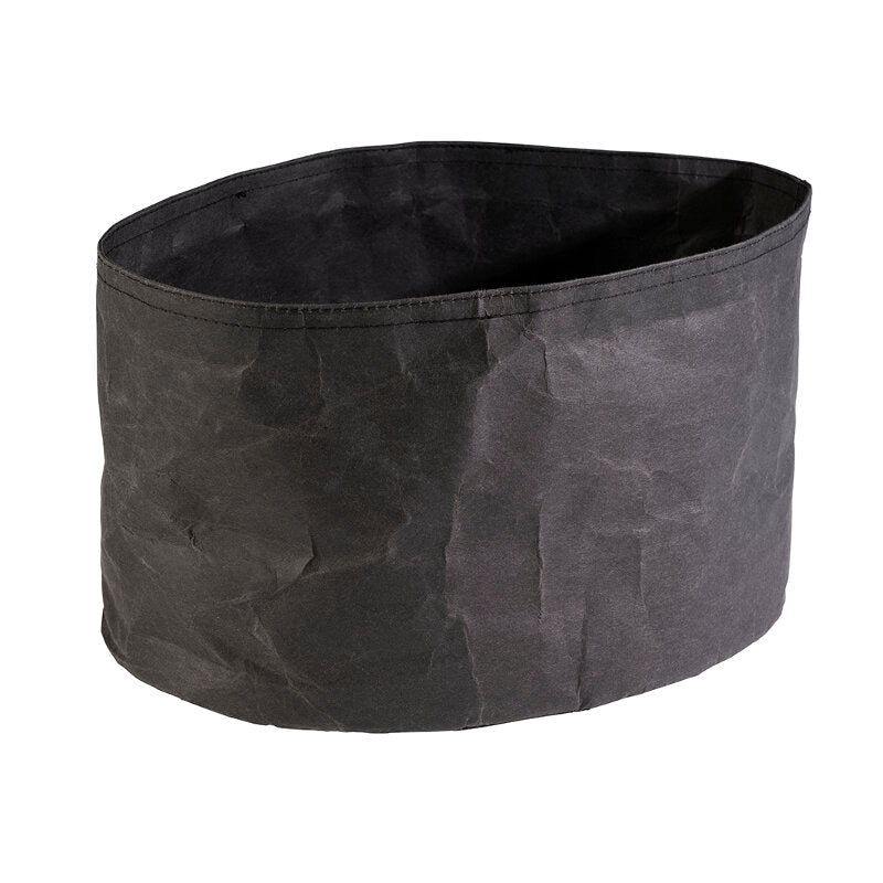 *Broodzak kraftpapier - 300x200x180mm - Zwart - Van Erkel Winkelmaterialen