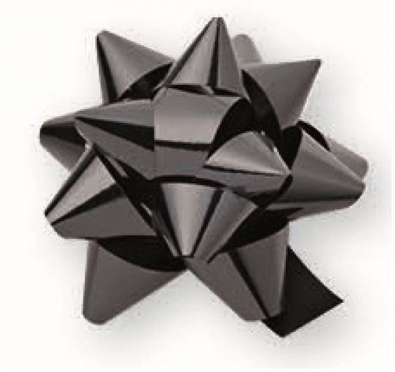 Cadeau ster zwart - Ø50mm - Van Erkel Winkelmaterialen