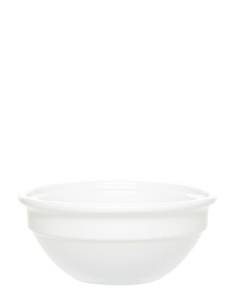 Emile Henry aardewerk schaal - Ø220mm - Wit - Van Erkel Winkelmaterialen