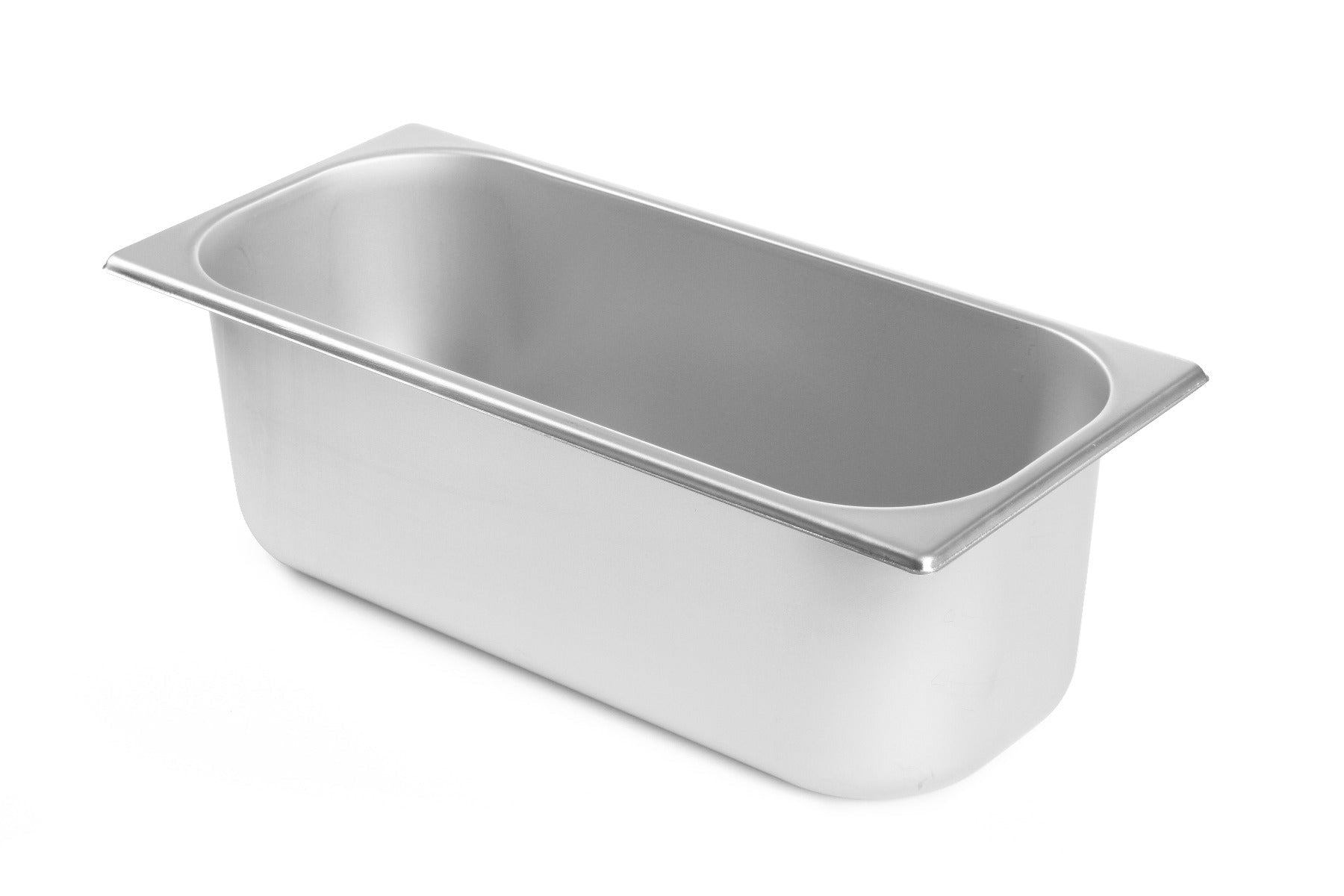 Ijsbak RVS (5L) - 360x165x120mm - Zilver - Van Erkel Winkelmaterialen