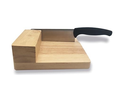 Kaassnijder met houten plank - 220x290x60mm - Van Erkel Winkelmaterialen