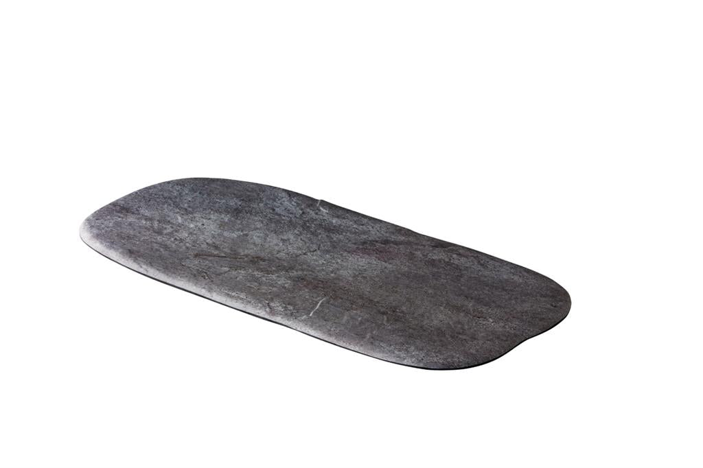 Plateau rechthoek betonlook - 545x275x24mm - Grijs - Van Erkel Winkelmaterialen