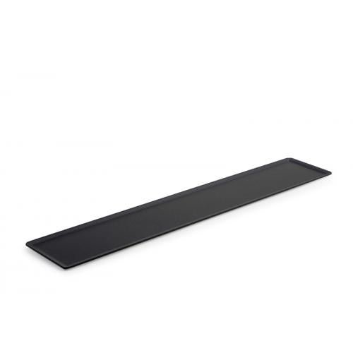 Plexi serveerplateau zwart MAT - 600x105mm - Zwart - Van Erkel Winkelmaterialen