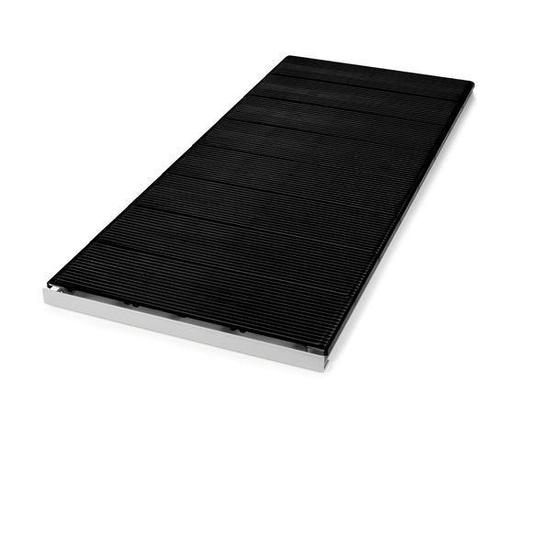 Presentatiesysteem voor in toonbank - 800x340mm - Zwart - Van Erkel Winkelmaterialen