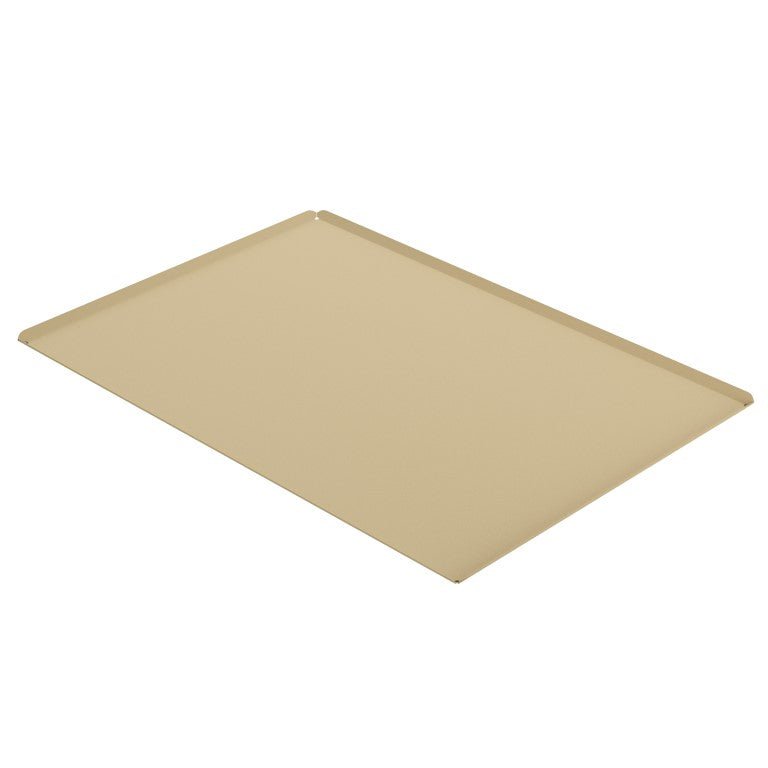 Serveerplateau aluminium goudkleur - 600x400mm - Van Erkel Winkelmaterialen