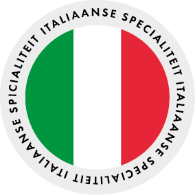 Sticker land 'Italie' - Ø30mm - Van Erkel Winkelmaterialen