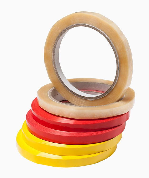 Tape voor zakkensluiter (10st) - 9mm x 66m - Transparant - Van Erkel Winkelmaterialen