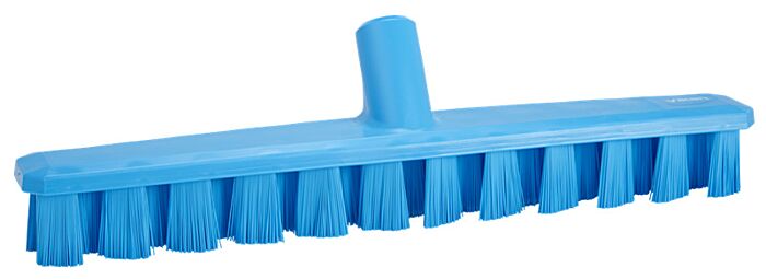 Vikan vloerschrobber hard - 400x50x75mm - Blauw - Van Erkel Winkelmaterialen