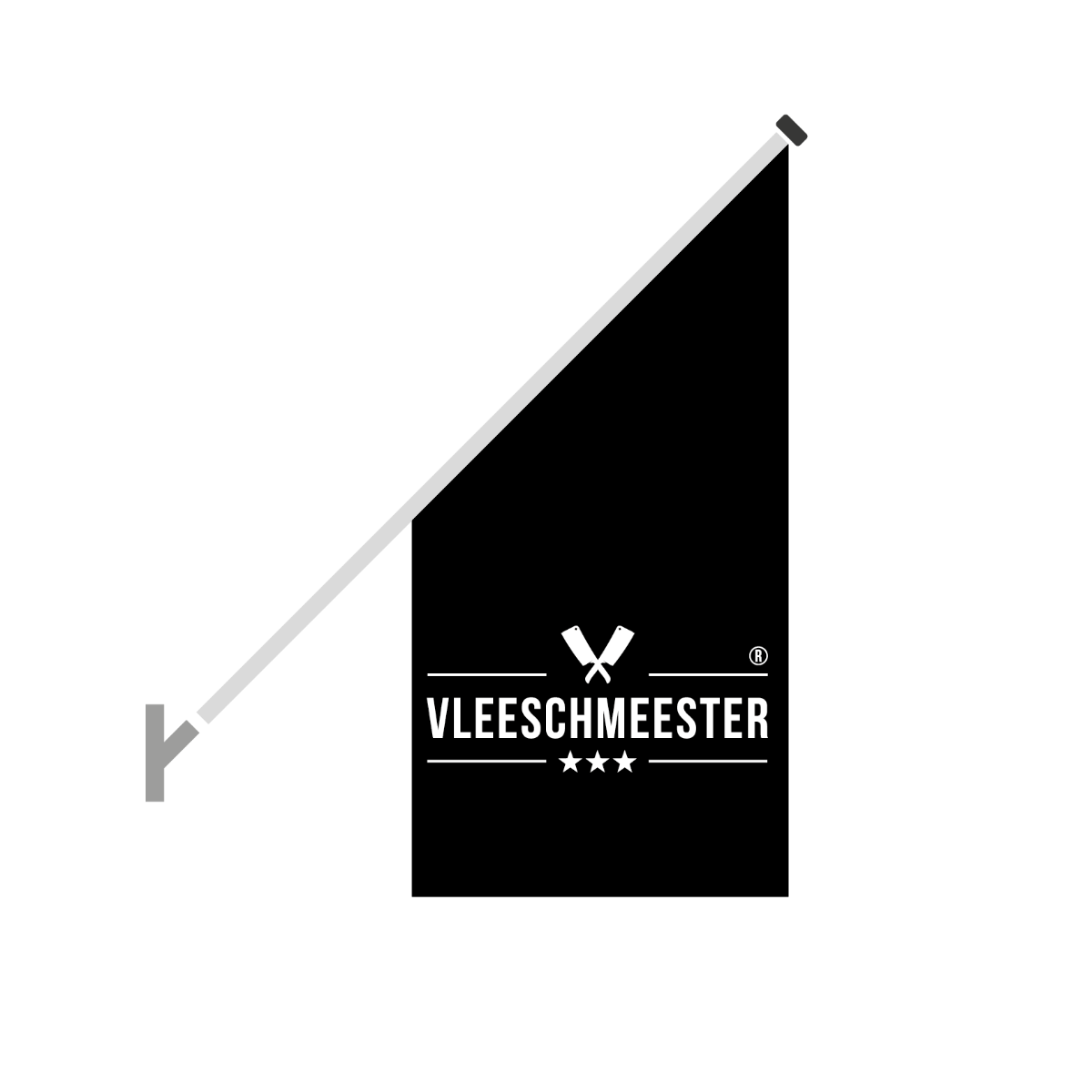 Gevelvlag Vleeschmeester