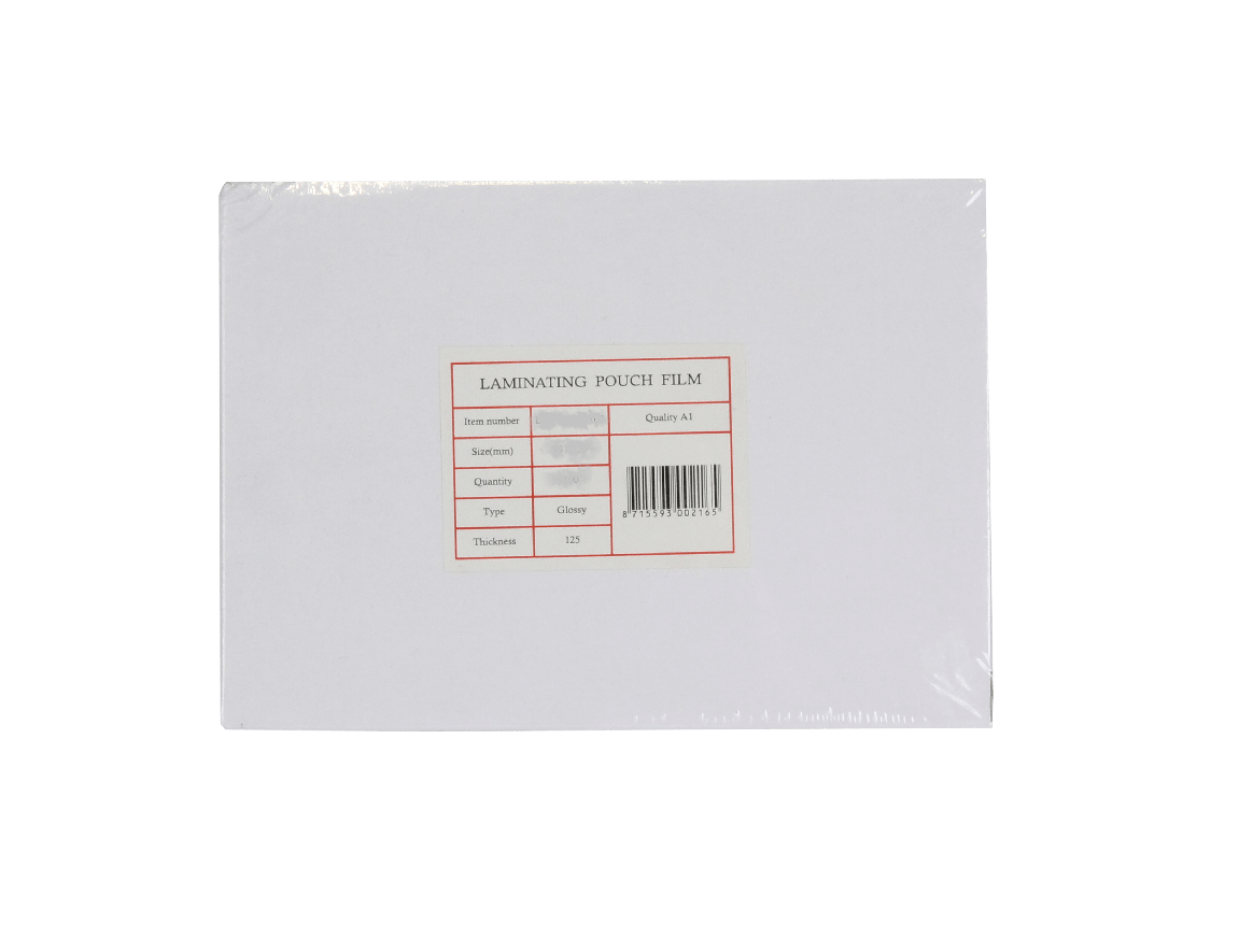Lamineerhoezen 152x102mm (BxH), dikte 175mcr., verpakt per 100 stuks.